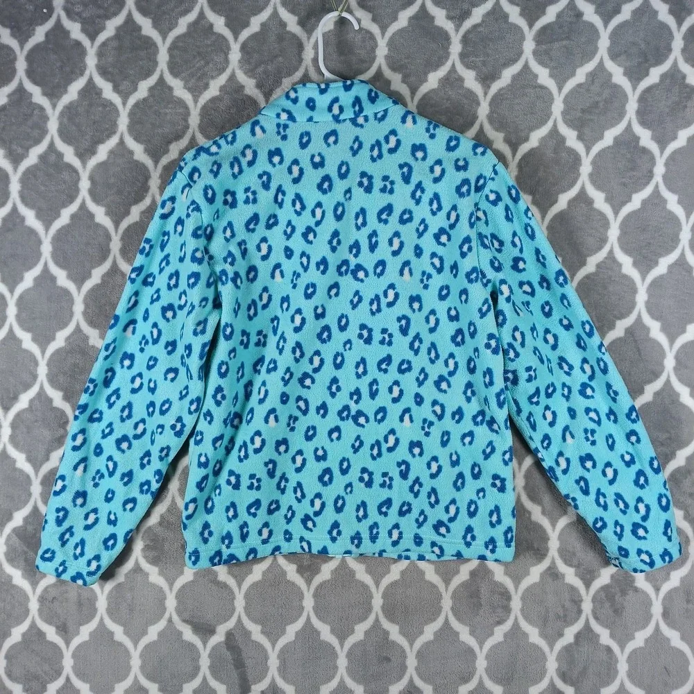Eddie Bauer Jacket Girls Size 12-14 Blue 3 In 1 Lone Peak Hooded Fleece Lined
